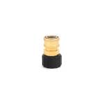 3/8" QC Brass Coupler x M22 F 15mm Twist Coupler