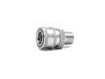 Stainless 3/8" Male Locking QC Coupler - Image 3