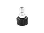 15mm Twist Seal Coupler X 3/8" Stainless QC Plug - Image 2