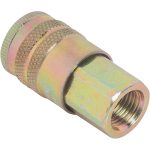 Steel Coupler Air - 1/4 FPT