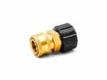 Twist Seal Coupler X 3/8" Brass QC Coupler - Image 3