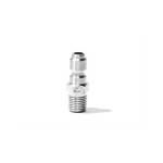 Plated Steel 1/2" QC Male Plug