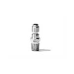 Stainless Steel 1/4" QC Male Plug